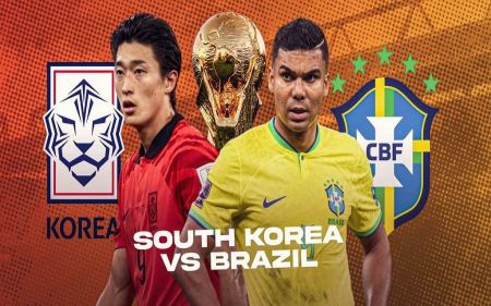 Match Today: Brazil vs South Korea 05-12-2022 Qatar World Cup 2022